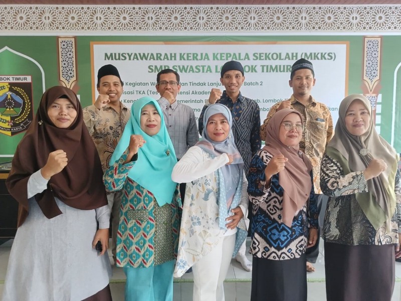 Foto Pengurus MKKS SMP Swasta Se-Lombok Timur